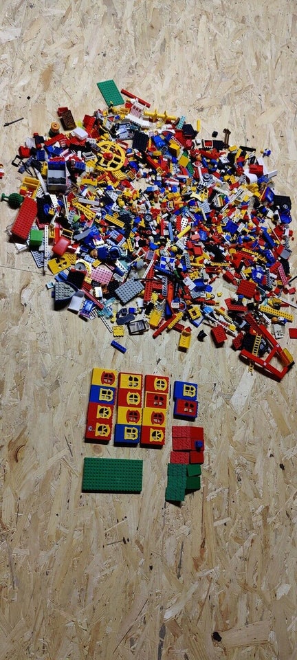 Lego blandet Lego Fabuland samt