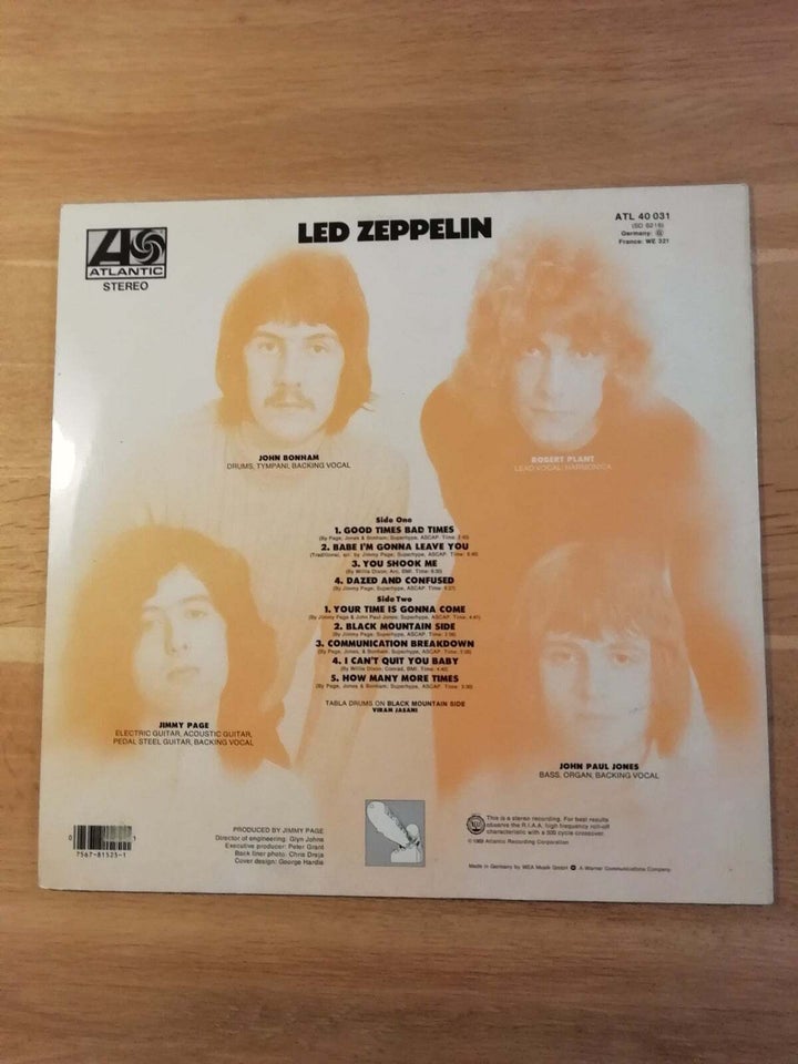 LP, LED ZEPPELIN, LED ZEPPELIN 1