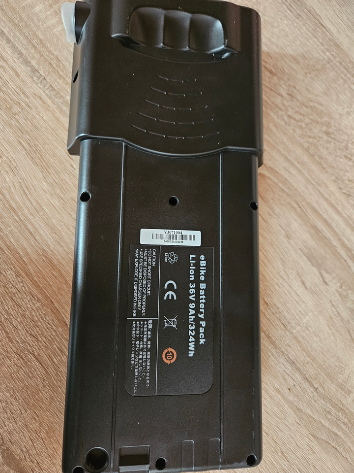 Elcykel, Defekt batteri 36V