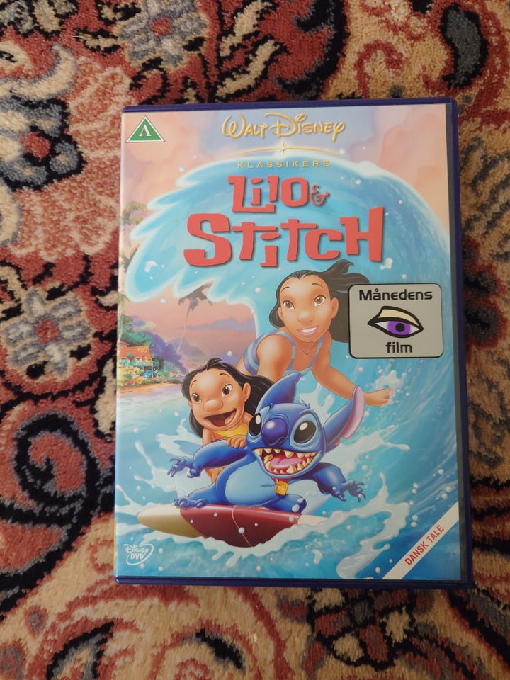 Lilo  Stitch, DVD, tegnefilm