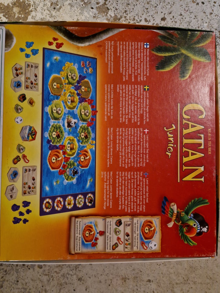 Risk og Catan brætspil