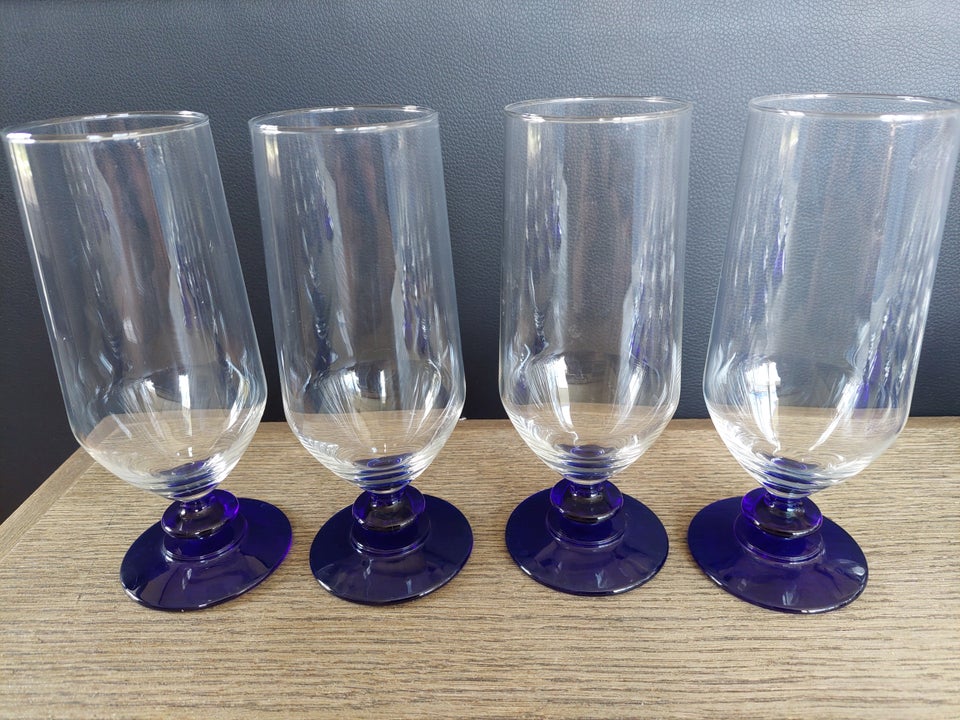 Glas, Øl glas 4 stk., øl glas med