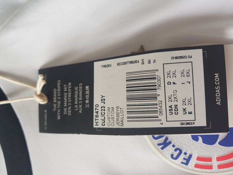 Fodboldtrøje FCK trøje  Adidas