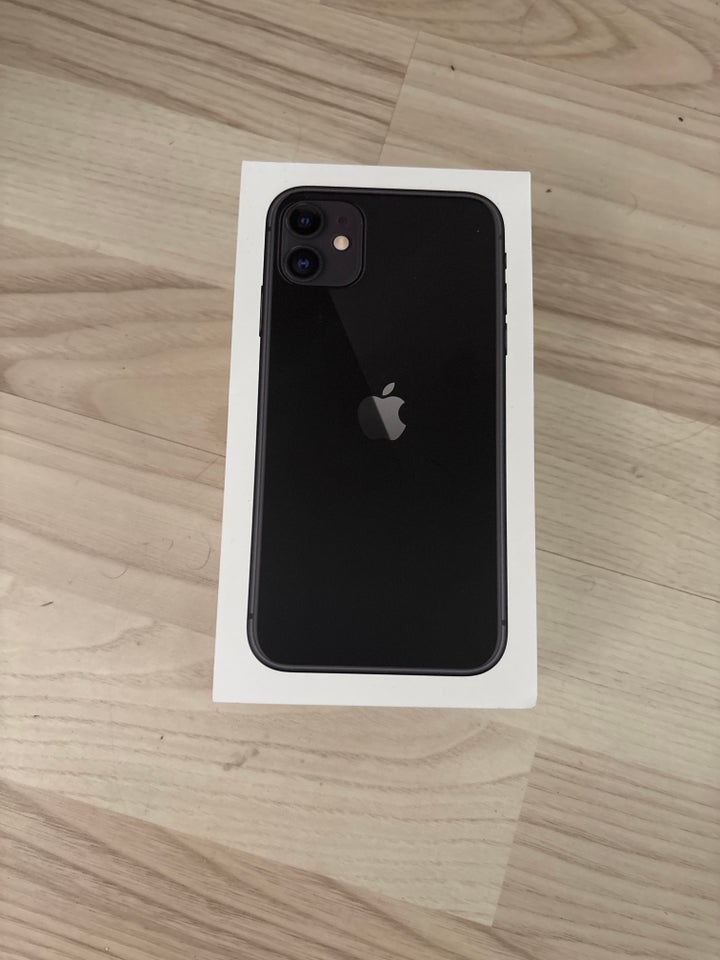 iPhone 11, 128 GB, sort