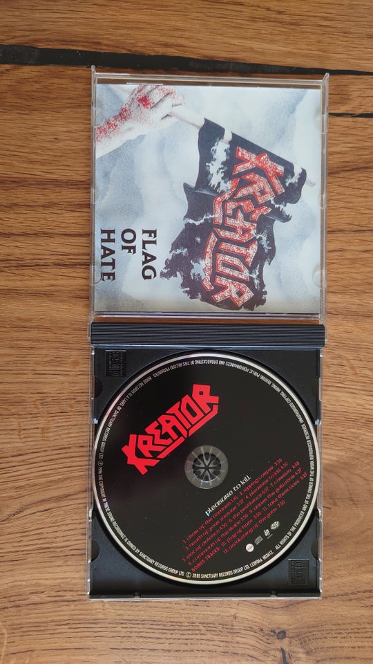 Kreator: Pleasure to kill, metal