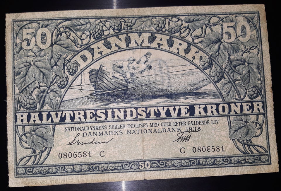 Danmark, sedler, 50