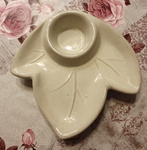 Porcelæn Bladformet bordpynt