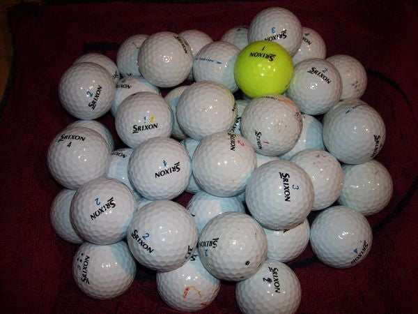 Golfbolde 100 Srixon blandede