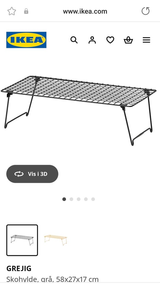 Skohylde, Ikea