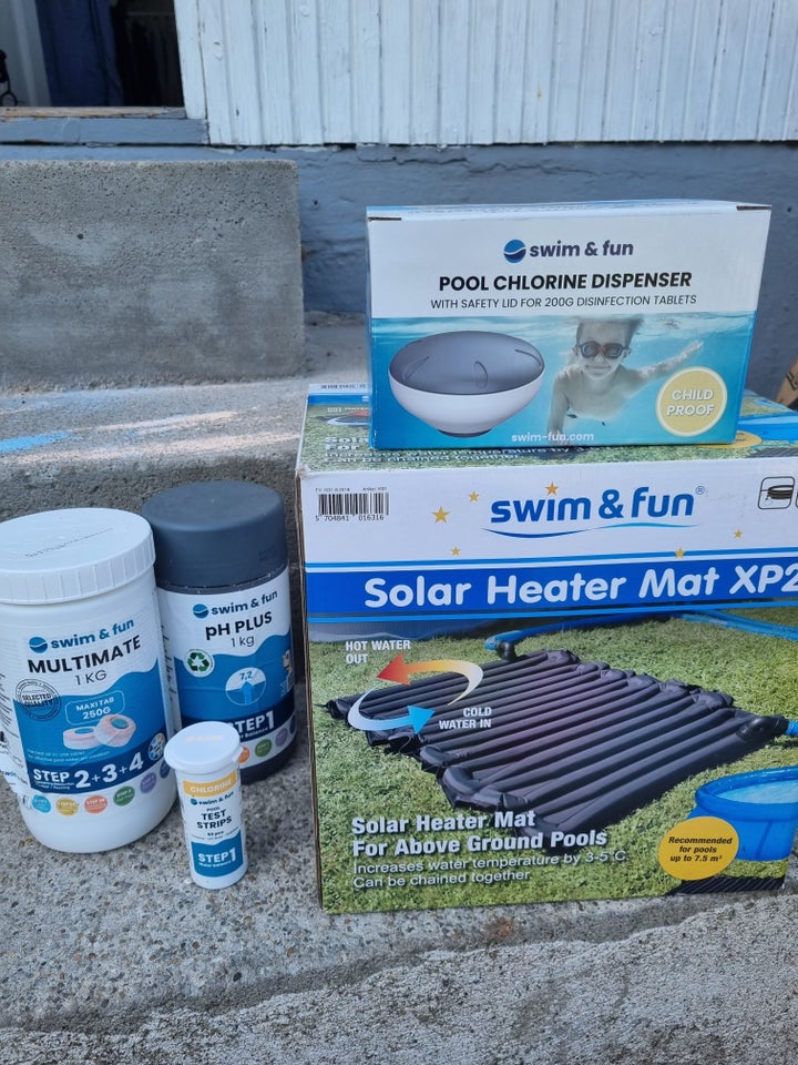 Solvarmer swim and fun solar