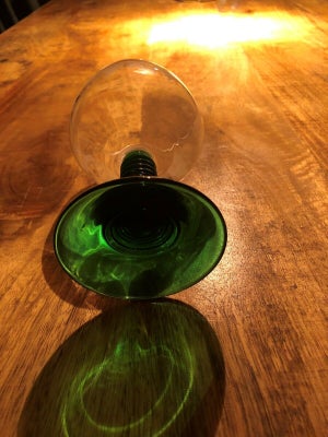 Glas Grønt vinglas ala Rømer