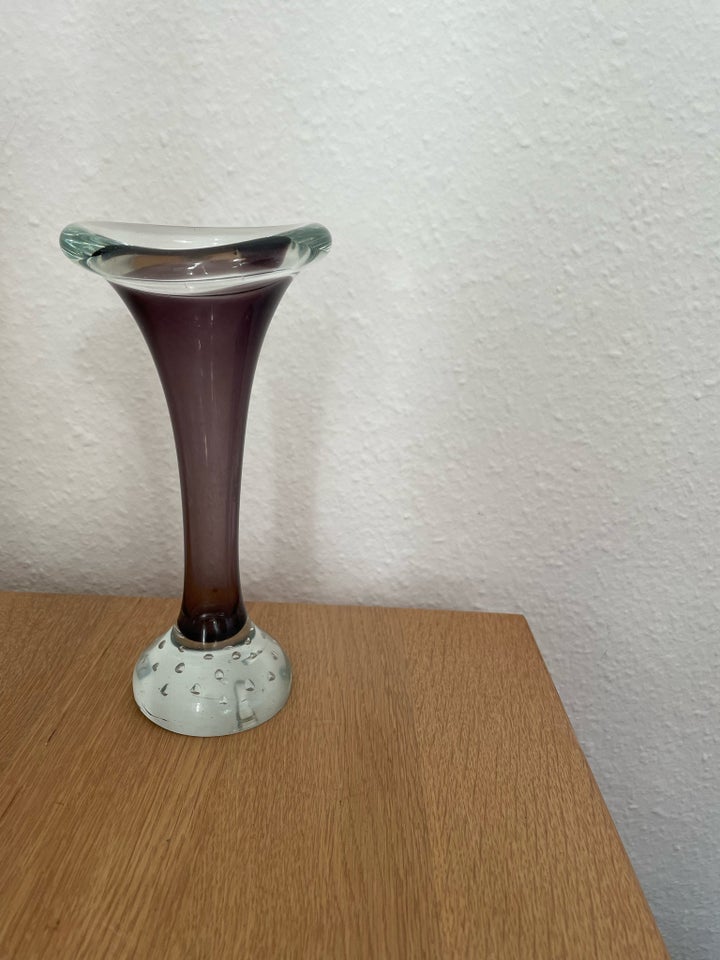 Vase, Glas, 50 år gl.