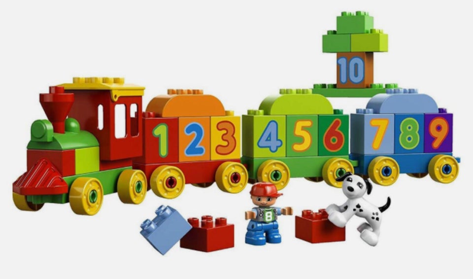 Lego Duplo Tog med tal 10558