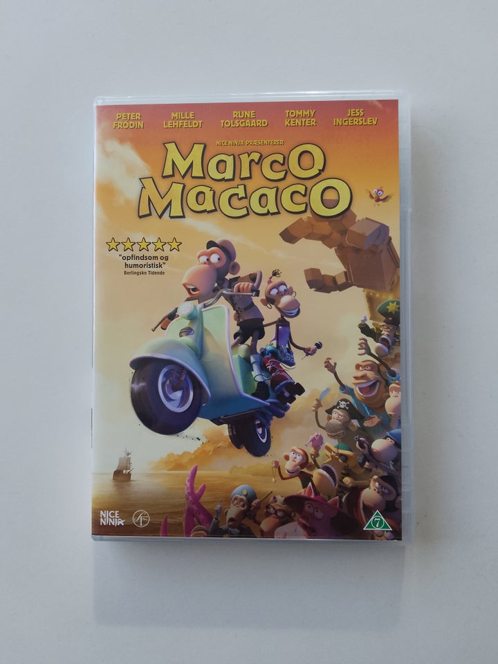 Marco Macaco, DVD, animation