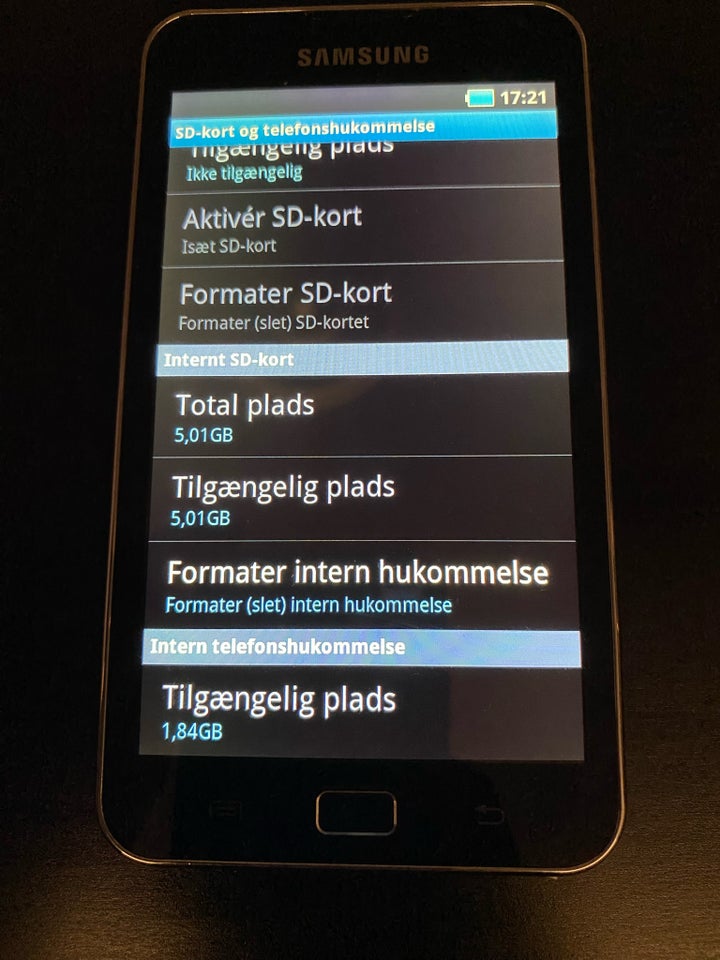 Samsung YP-G70, 8 gb , Perfekt