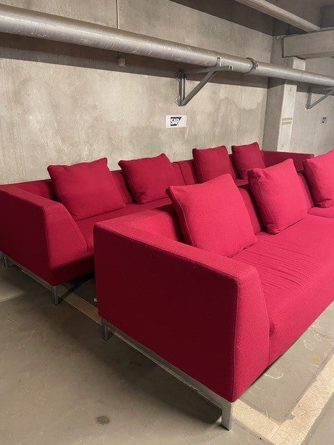 Sofa stof 3 pers