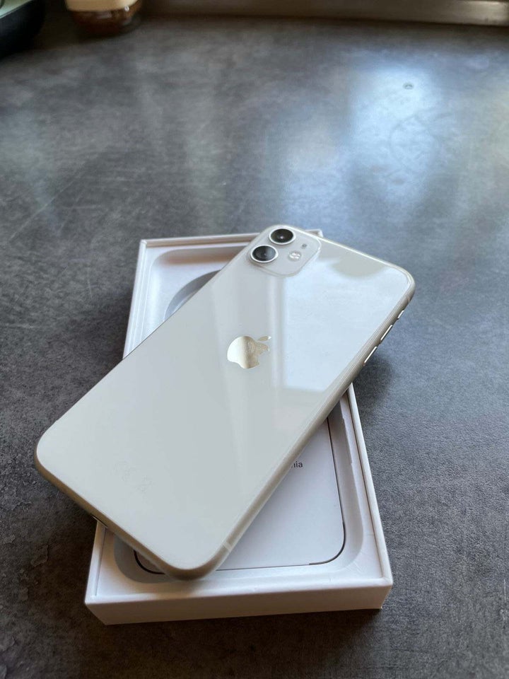 iPhone 11, 64 GB, hvid