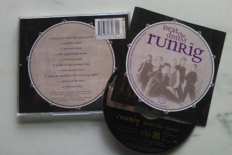 RUNRIG: 6 titler – Stk. 25 kr., rock