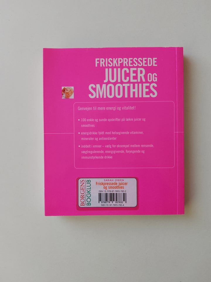 Friskpressede juicer og