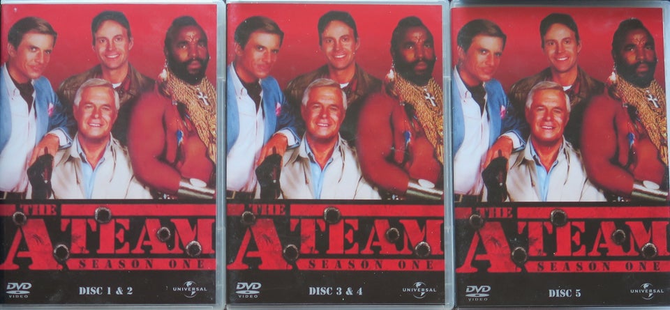 The A-Team Serie, DVD, action