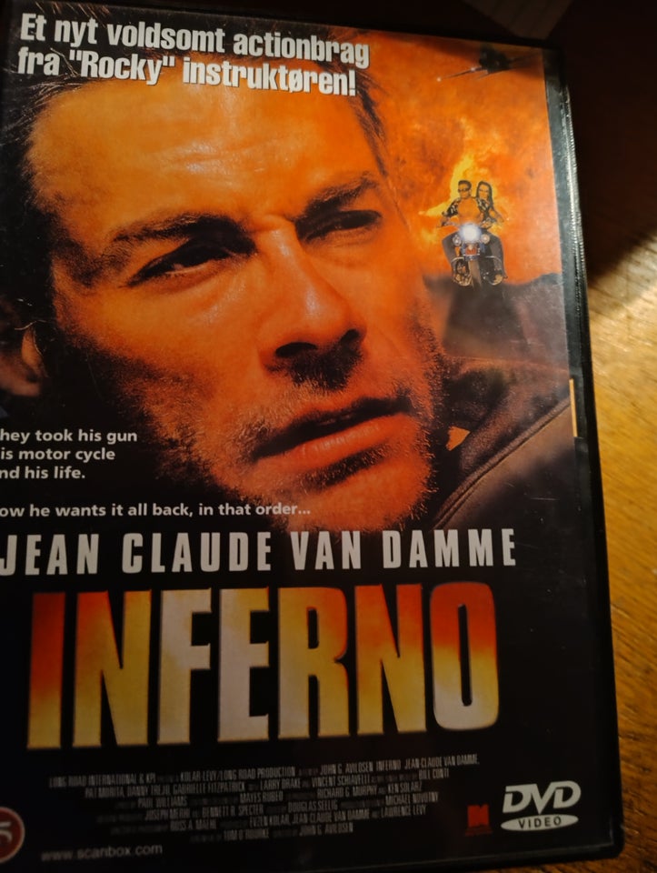 Inferno, DVD, action