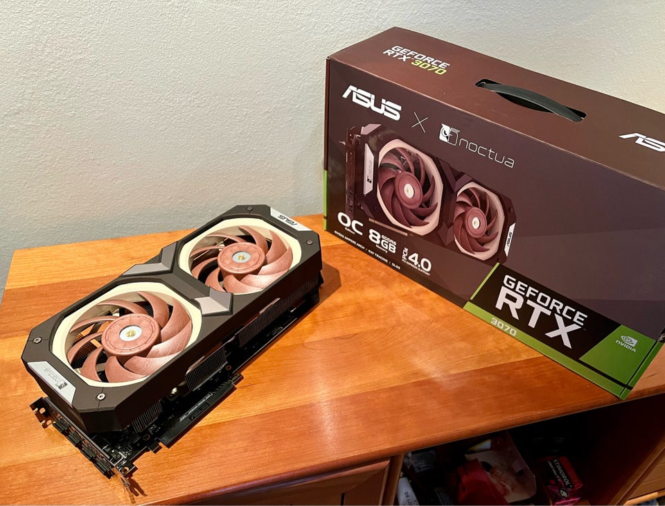 GeForce RTX 3070 Noctua OC Asus, 8 GB