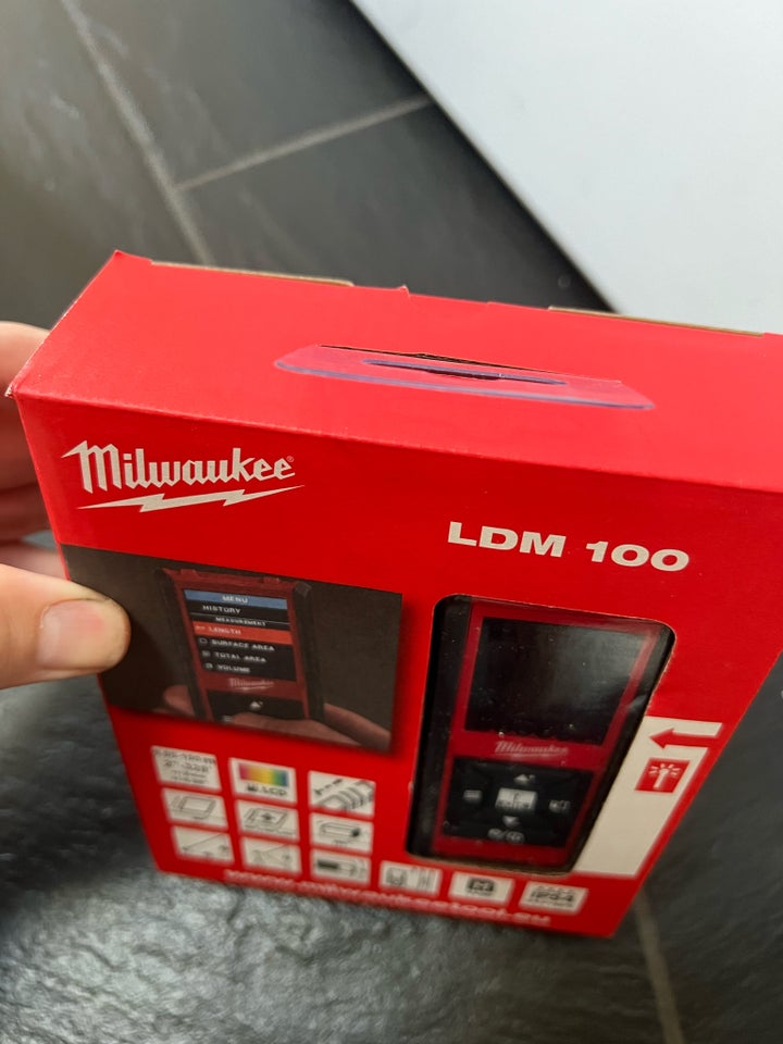 Lasermåler Milwaukee ldm100