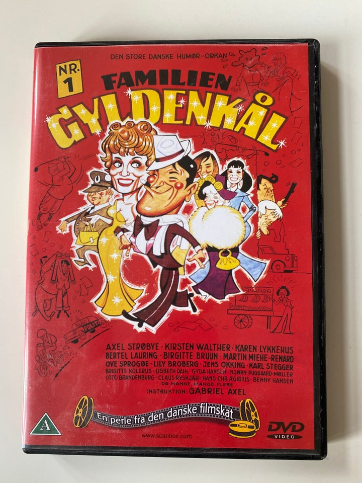 Familien Gyldenkål, DVD,