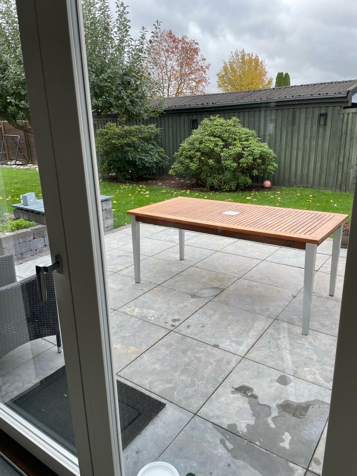 Havebord, Gardin , Teak aluminium