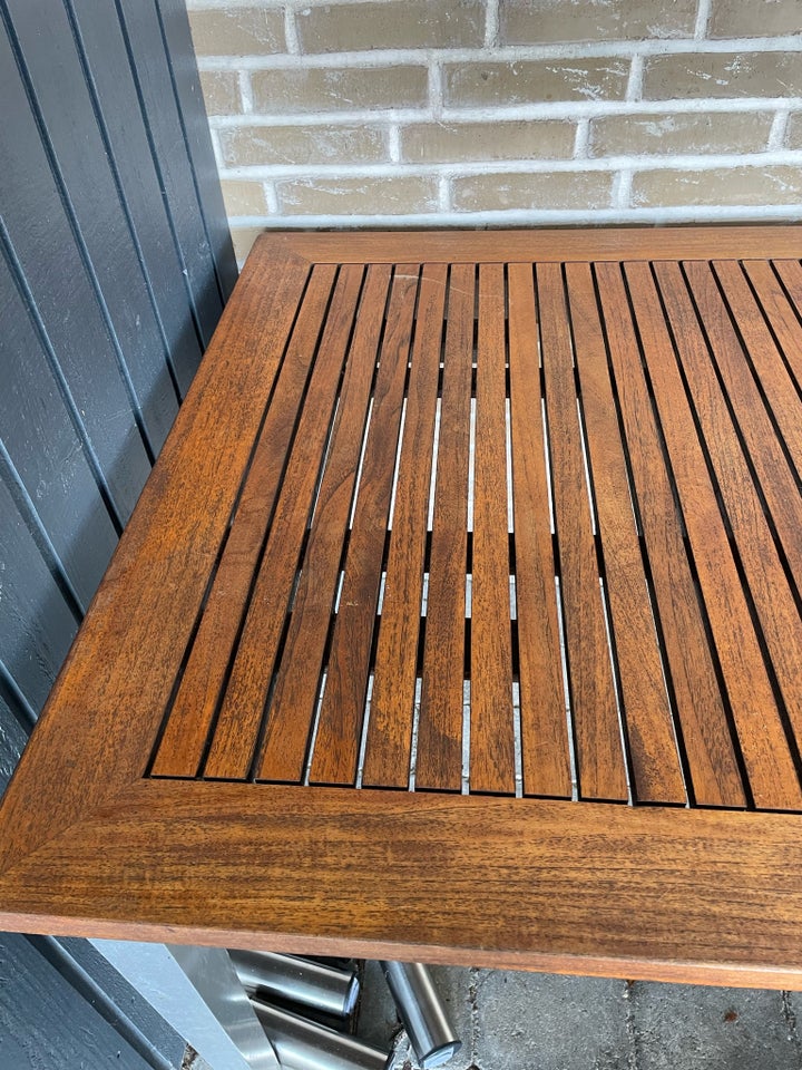 Havebord, Gardin , Teak aluminium