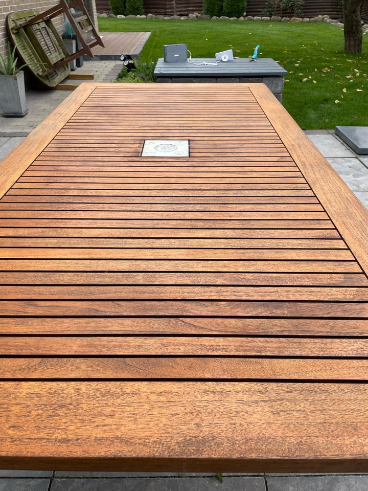 Havebord, Gardin , Teak aluminium