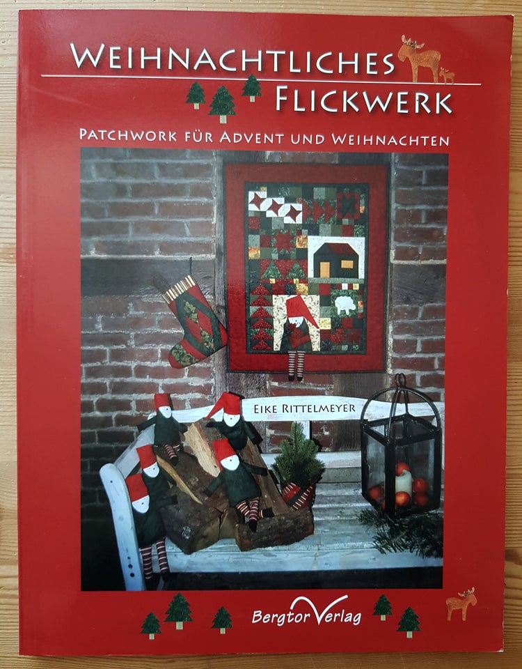 Julepatchworkbøger på tysk, emne: