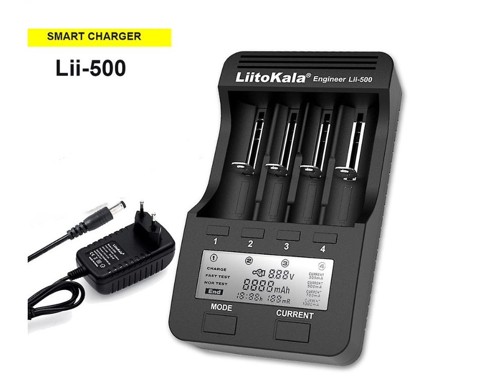 Batterioplader, NY! LiitoKala