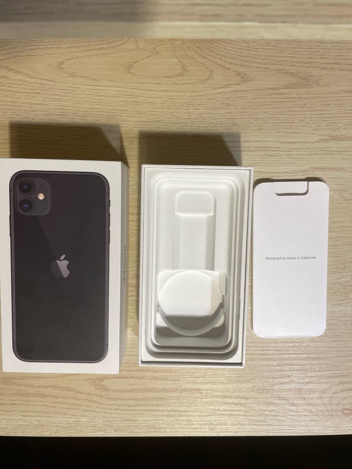 iPhone 11, 256 GB, sort