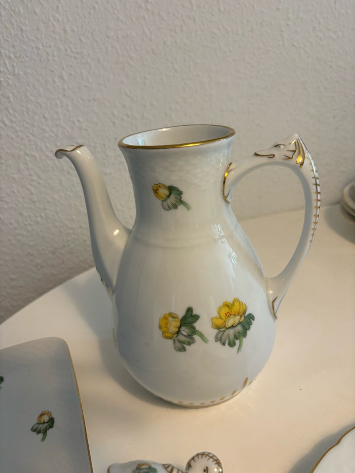 Porcelæn Kaffekande tallerken