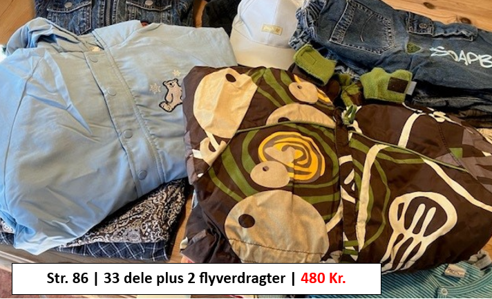 Andet Babytøj pakke diverse