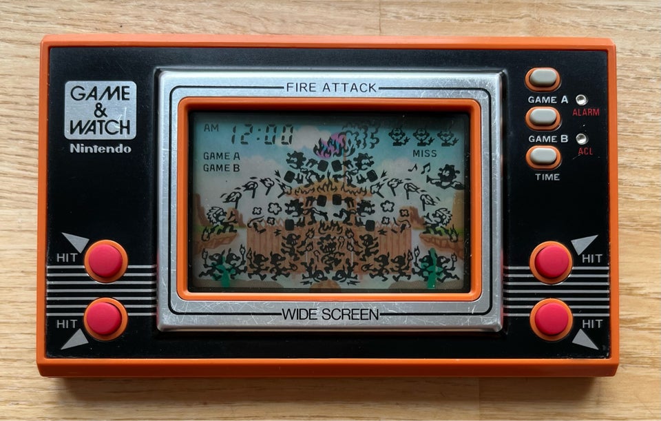 Nintendo Game  Watch, Fire Attack