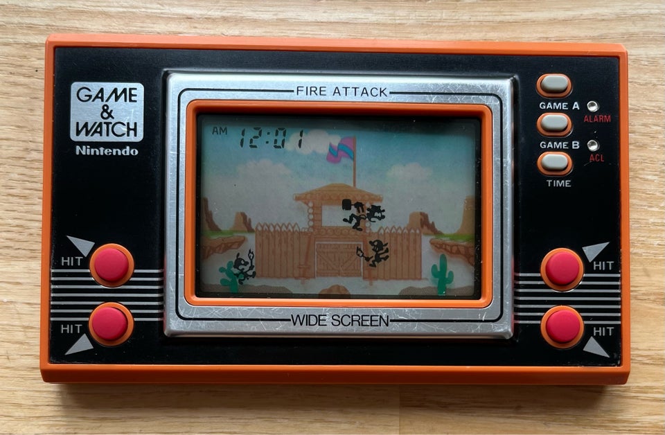 Nintendo Game  Watch, Fire Attack