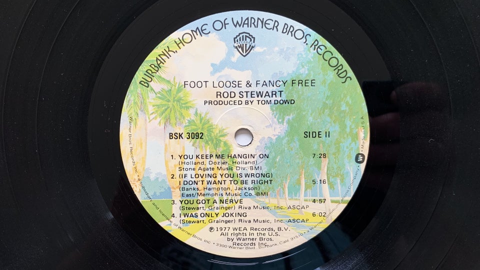 LP, Rod Stewart, Fool Loose  Fancy