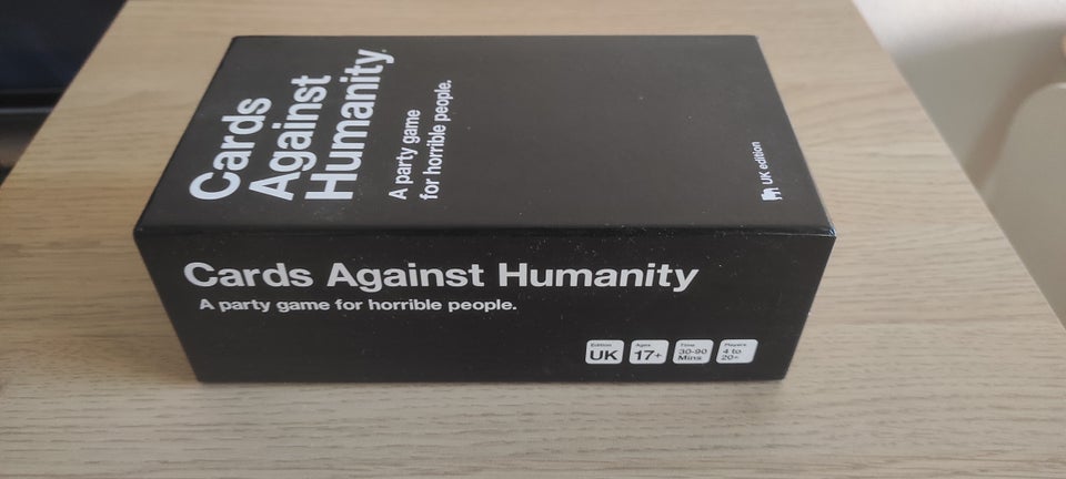 Cards Against Humanity UK edition,