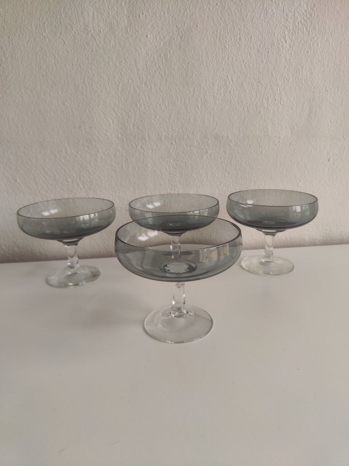 Glas Champagne skåle Holmegaard