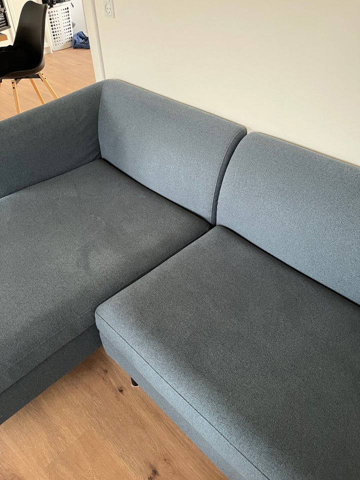 Hjørnesofa, stof, 3 pers.