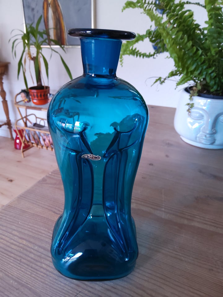 Glas Flaske Holmegaard/ Kastrup