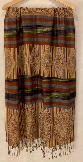 Tørklæde, Pashmina, str. 170 x 68