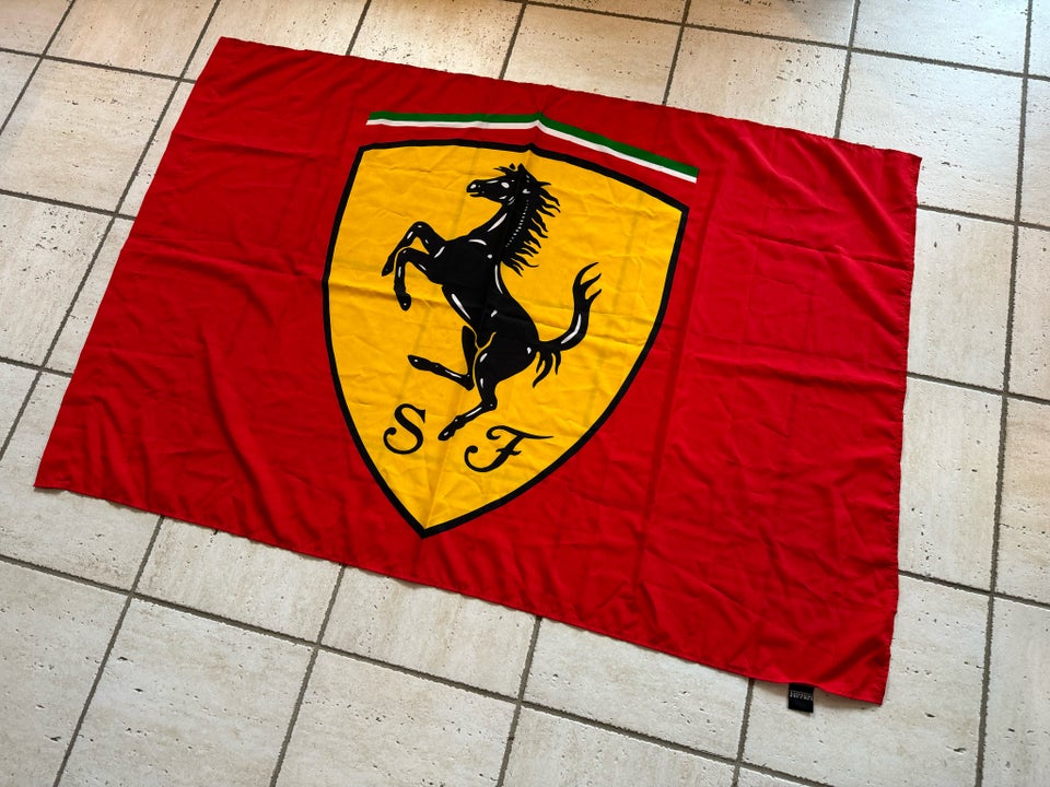 Flag, Originalt Ferrari flag