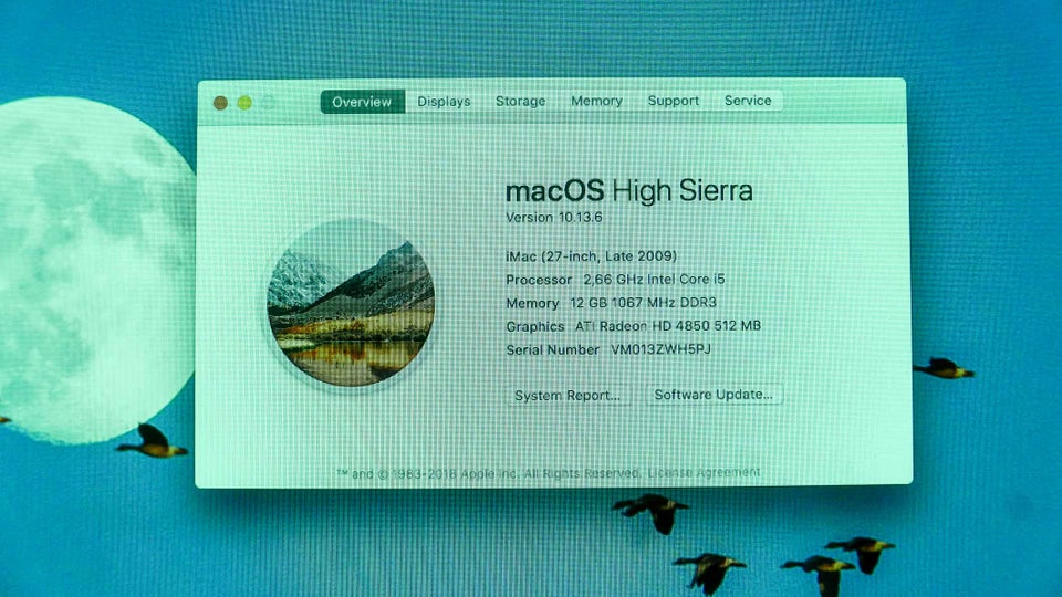 iMac 27" Late 2009 266 GHz