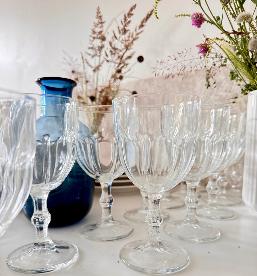 Glas Vinglas drikkeglas etc