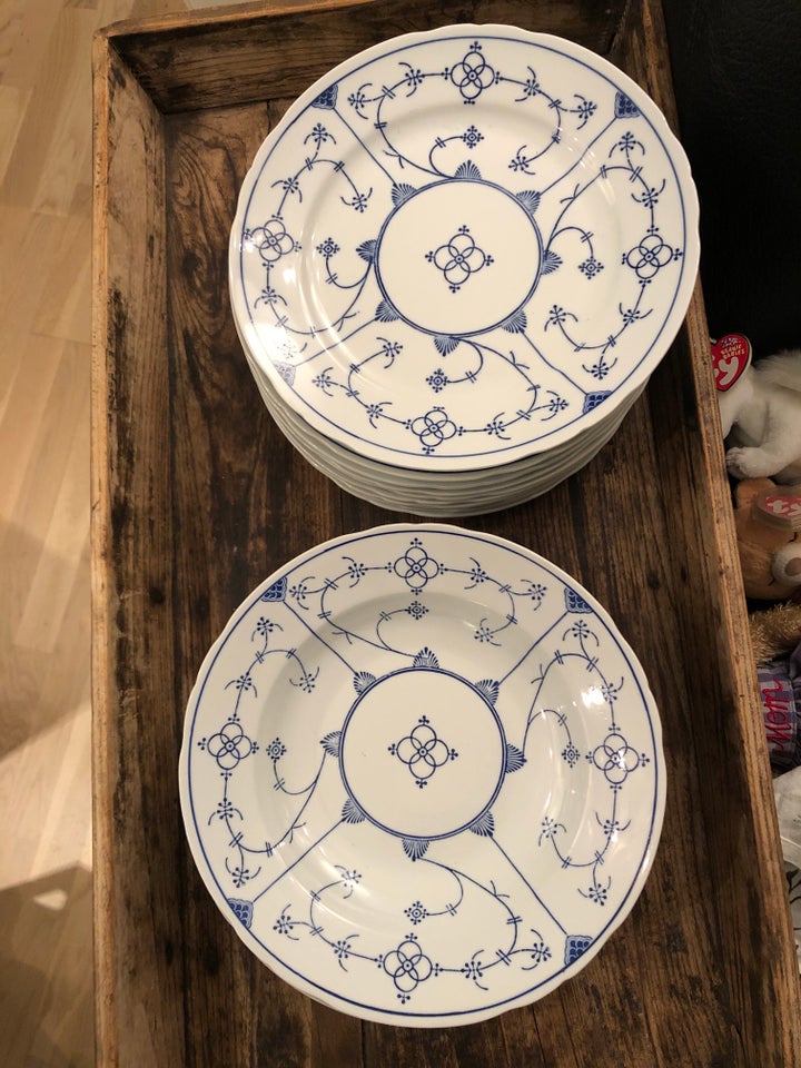 Porcelæn Flade og dybe