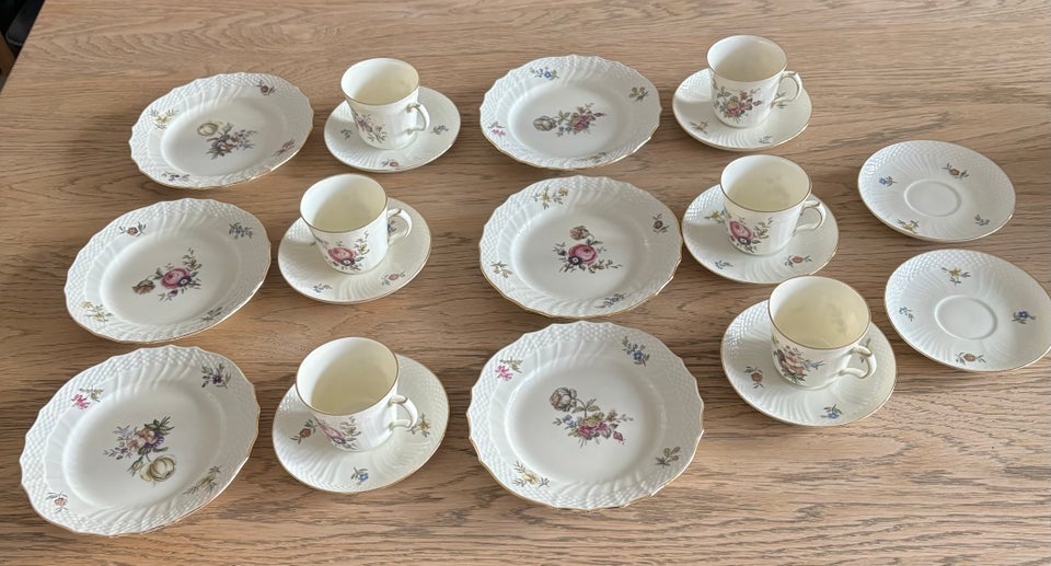 Porcelæn Kaffestel Frijsenborg