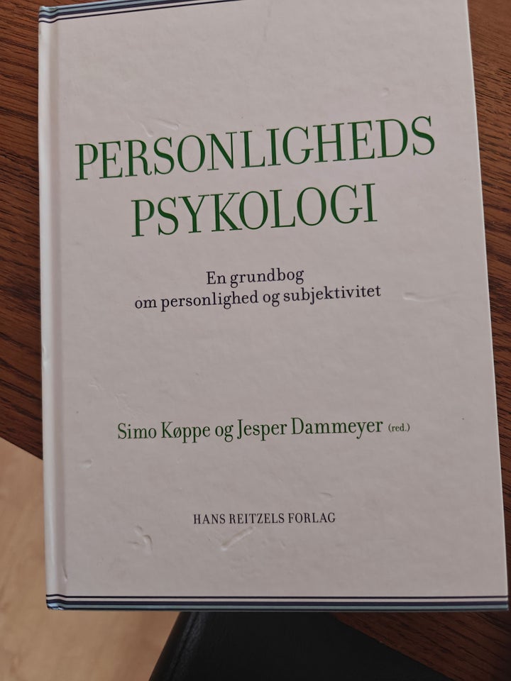 Personlighedspsykologi, emne: